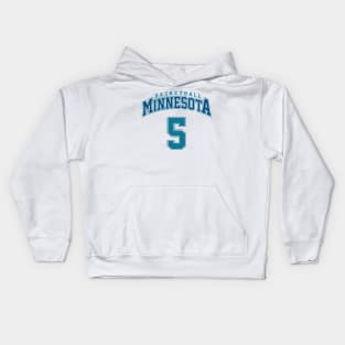 Minnesota Basketball - Player Number 5 Kids Hoodie